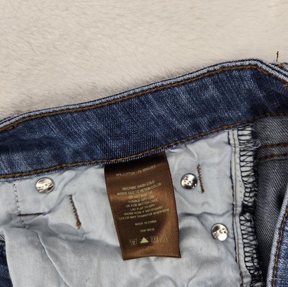 Kut from the Kloth Catherine Boyfriend distressed Jeans Women's Size 4  Blue - Picture 7 of 8